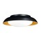 Dweled Taurus 18in LED Flush Mount 3-CCT 2700K-3000K-3500K Set to 3000K in Black Gold FM-491 - alternate 1